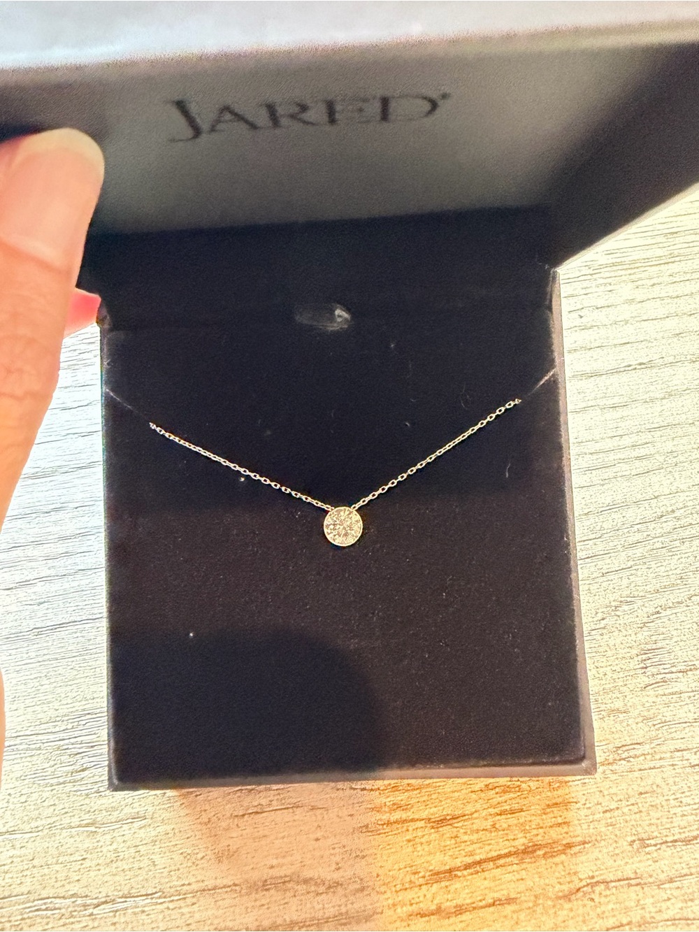1 carat bezel set diamond in white gold